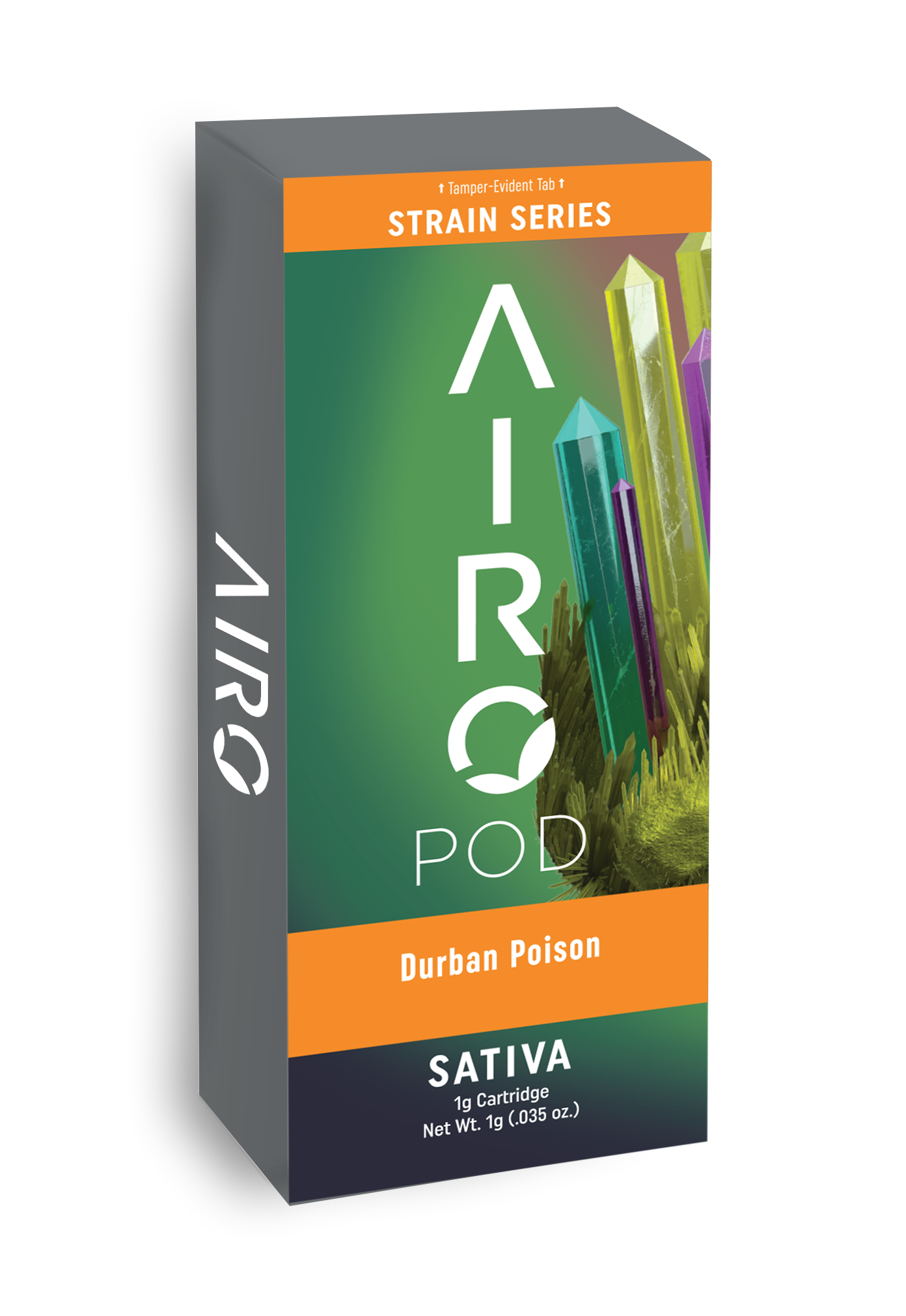 Photograph of product: AIRO - POD DISTILLATE - 1G - DURBAN POISON - Oui'd