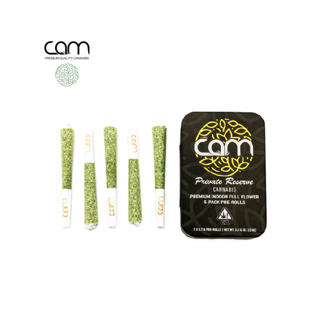 Photograph of product: KUSH MINTS 3.5G 5 PACK PREROLLS