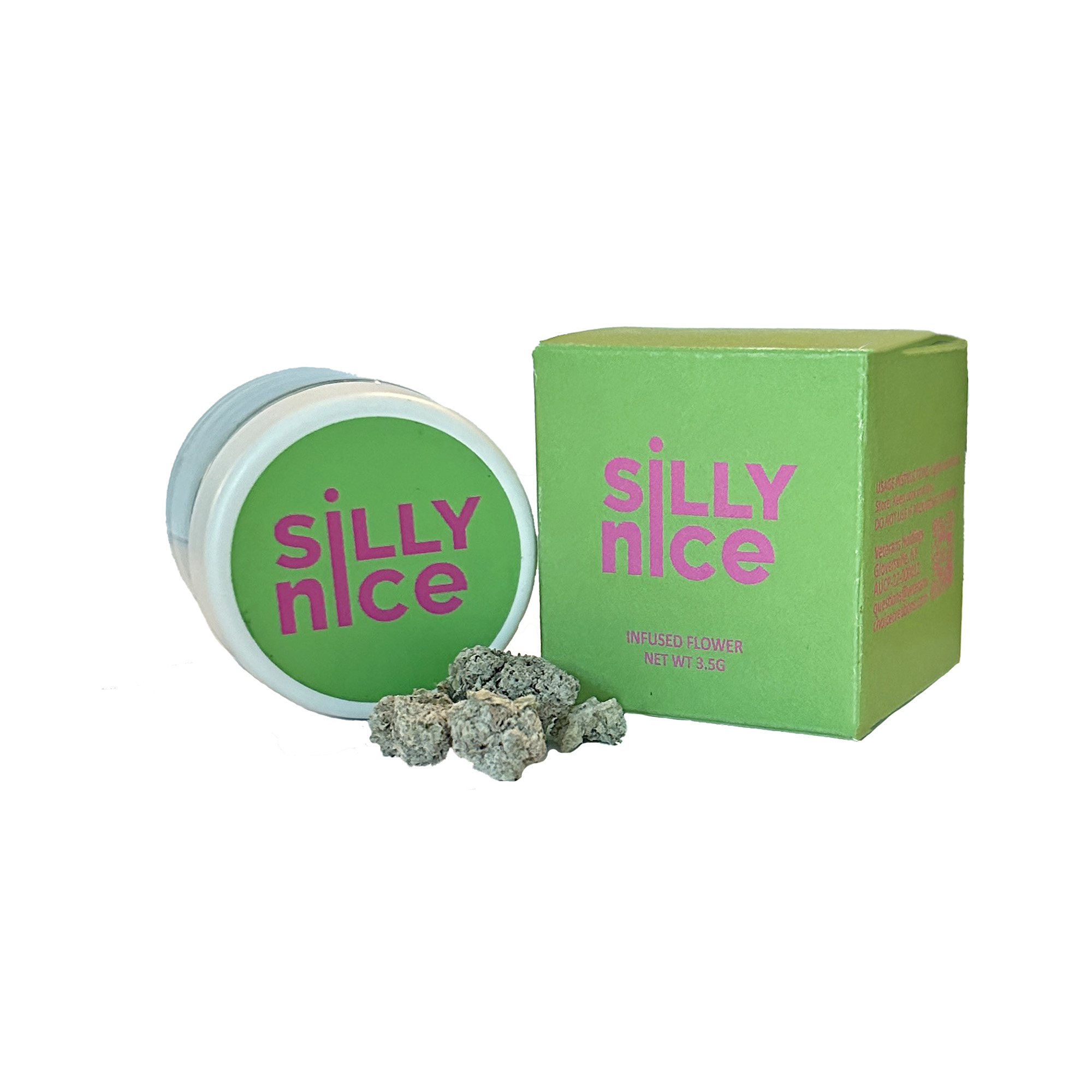 Photograph of product: Silly Nice | Frosted Flower - 3.5g