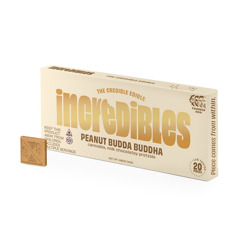 Photograph of product: Chocolate | Incredibles | Peanut Budda Buddha TH-oui Bar | 00767