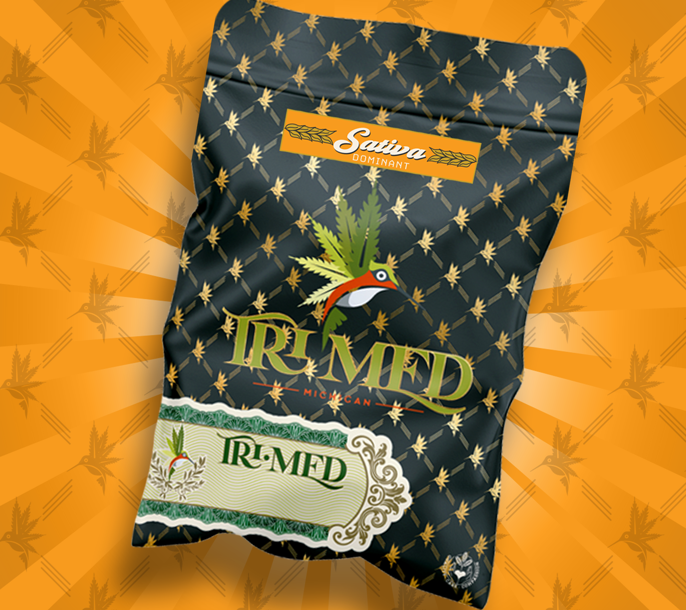 Photograph of product: TRI-MED - DOG PATCH DIESEL - PRE-PACKAGED - 1/8th - 3.5g