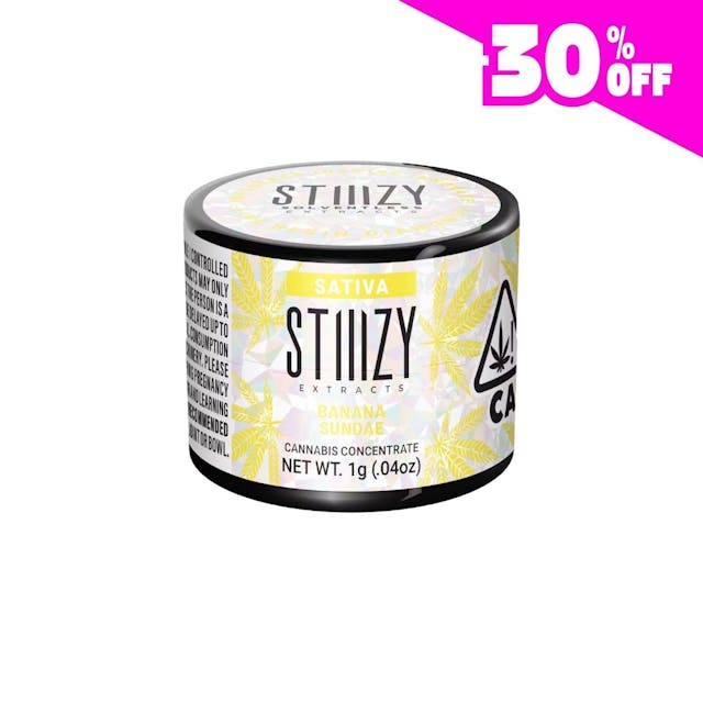 Photograph of product: Banana Sundae - Live Resin Diamonds 1g - 