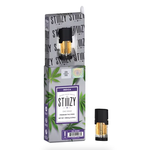 Photograph of product: OG Kush 1g STIIIZY Pod - 