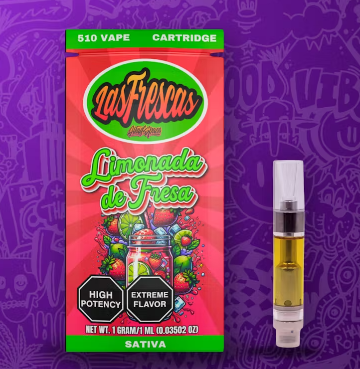 Photograph of product: Head Space - Las Frescas - 1g Cart - Limonada De Frescas (S)