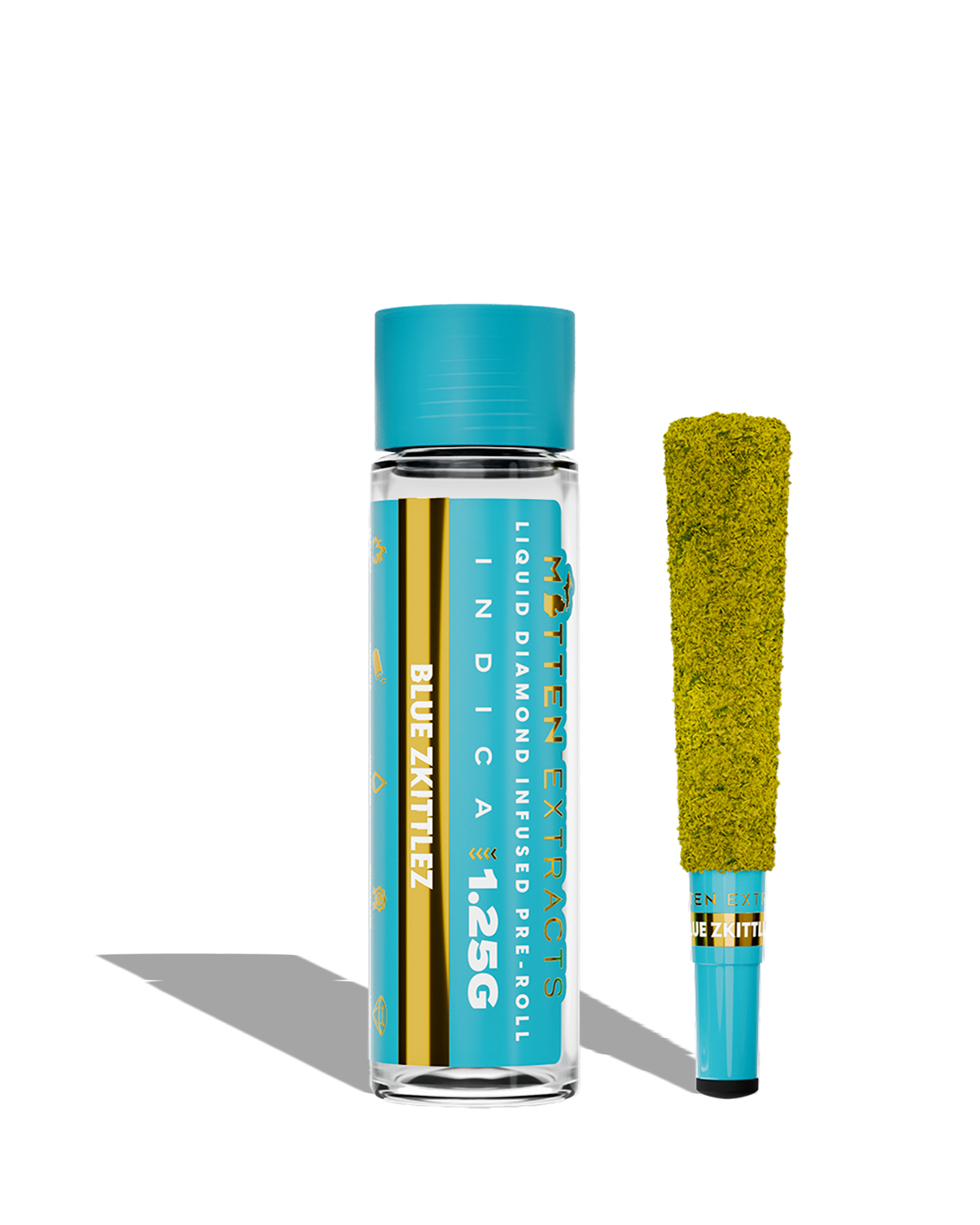 Photograph of product: Blue Z Infused Preroll 1.25g