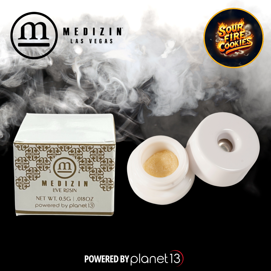 Photograph of product: Sour Fire Cookies .5g Live Rosin