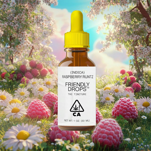 Photograph of product: Raspberry Runtz (I)  - 1000mg Tincture - Raspberry Runtz (I)