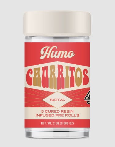 Photograph of product: Churritos Limonada Cured Resin Infused Pre-rolls 0.5g | 2.5g - Sales Floor