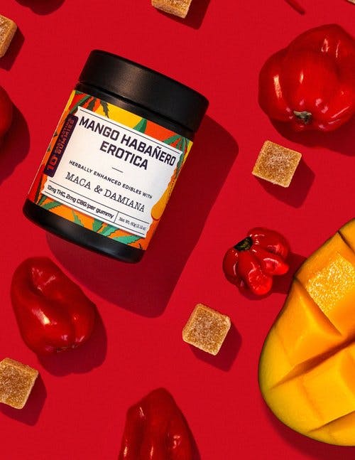Photograph of product: Mango Habanero Erotica | Gummies | 10pk