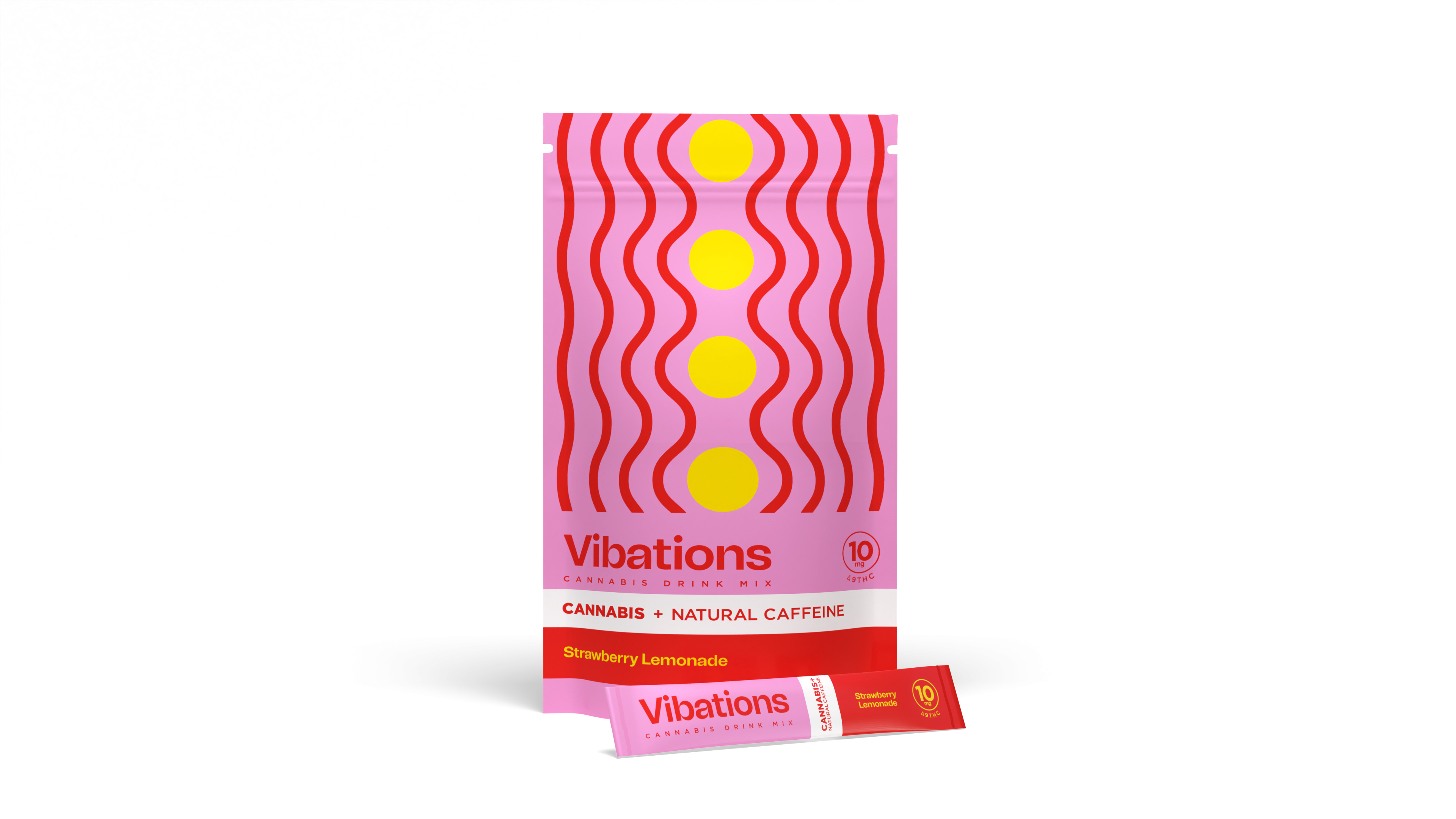 Photograph of product: Vibations - Strawberry Lemonade - 10mg Drink Mix