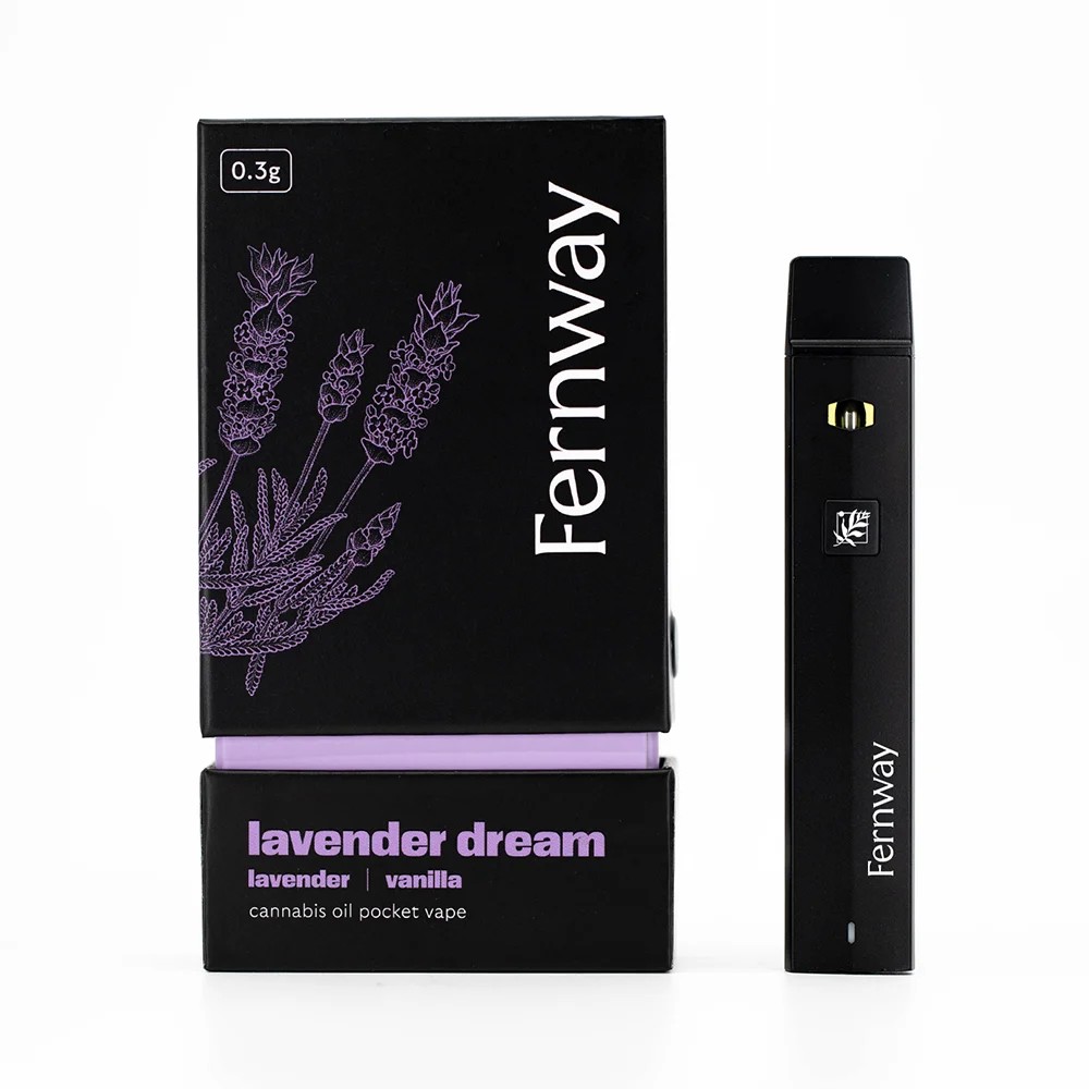 Photograph of product: Lavender Dream | Flavor Line | Traveler - Disposable Vape | 0.3g
