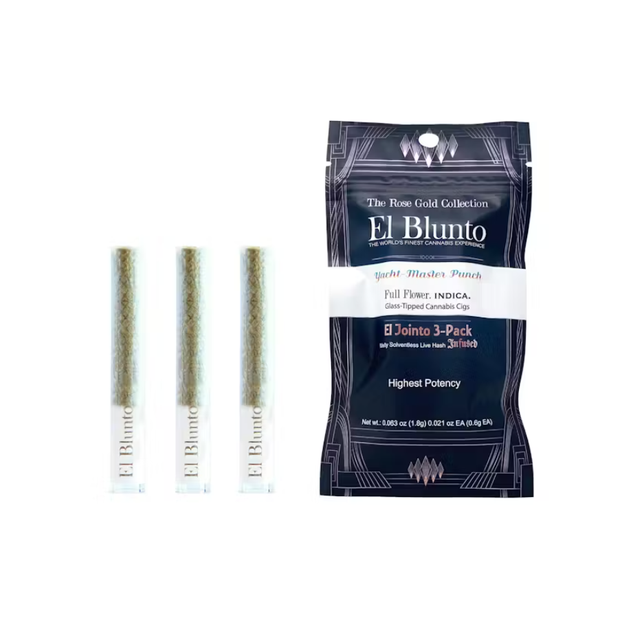 Photograph of product: El Jointo | Presidential OG | Infused Prerolls 3pk