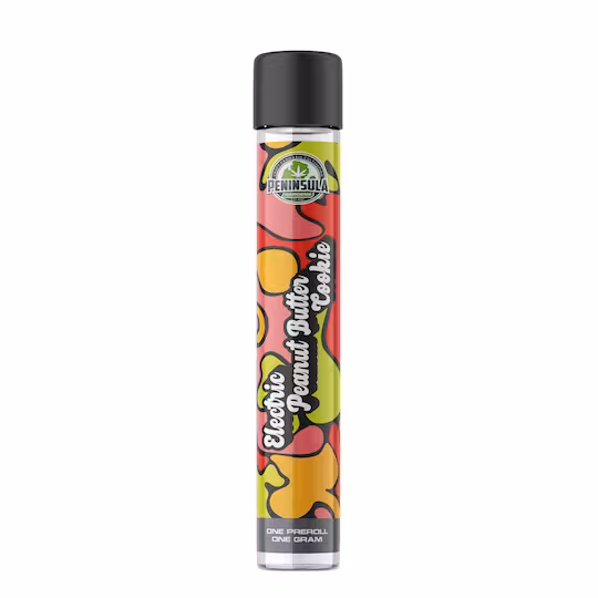 Photograph of product: Peninsula Gardens | Electric Peanut Butter Cookie Pre-Roll