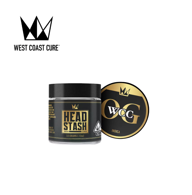 Photograph of product: WEST COAST CURE OG  HEADSTASH 3.5G