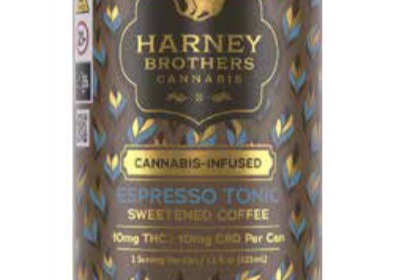 Photograph of product: Harney Brothers | 1:1 Espresso Tonic Can | 10mgTH-oui:10mgCBD