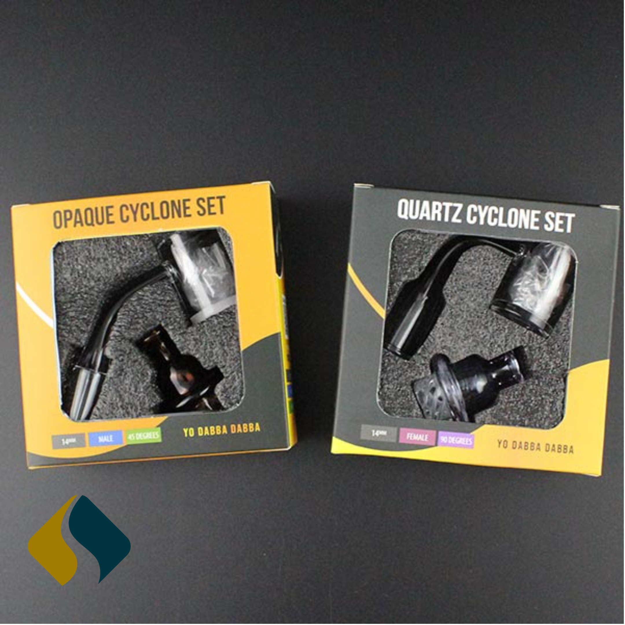 Photograph of product: Quartz Cyclone Cap Set - 14mmF 90 (A163)