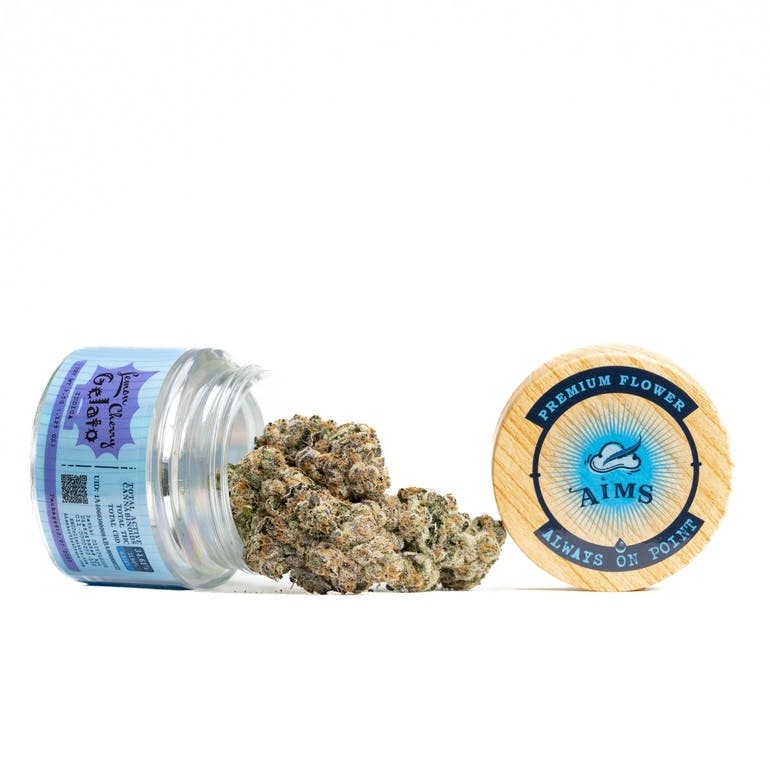 Photograph of product: Aims 3.5g Lemon Cherry Gelato