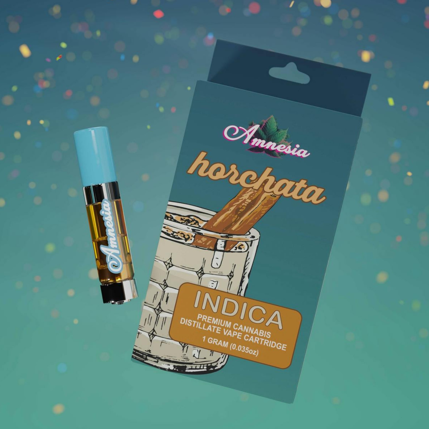 Photograph of product: Amnesia - Horchata Cartridge 1g | 6/$50 | 15/$79