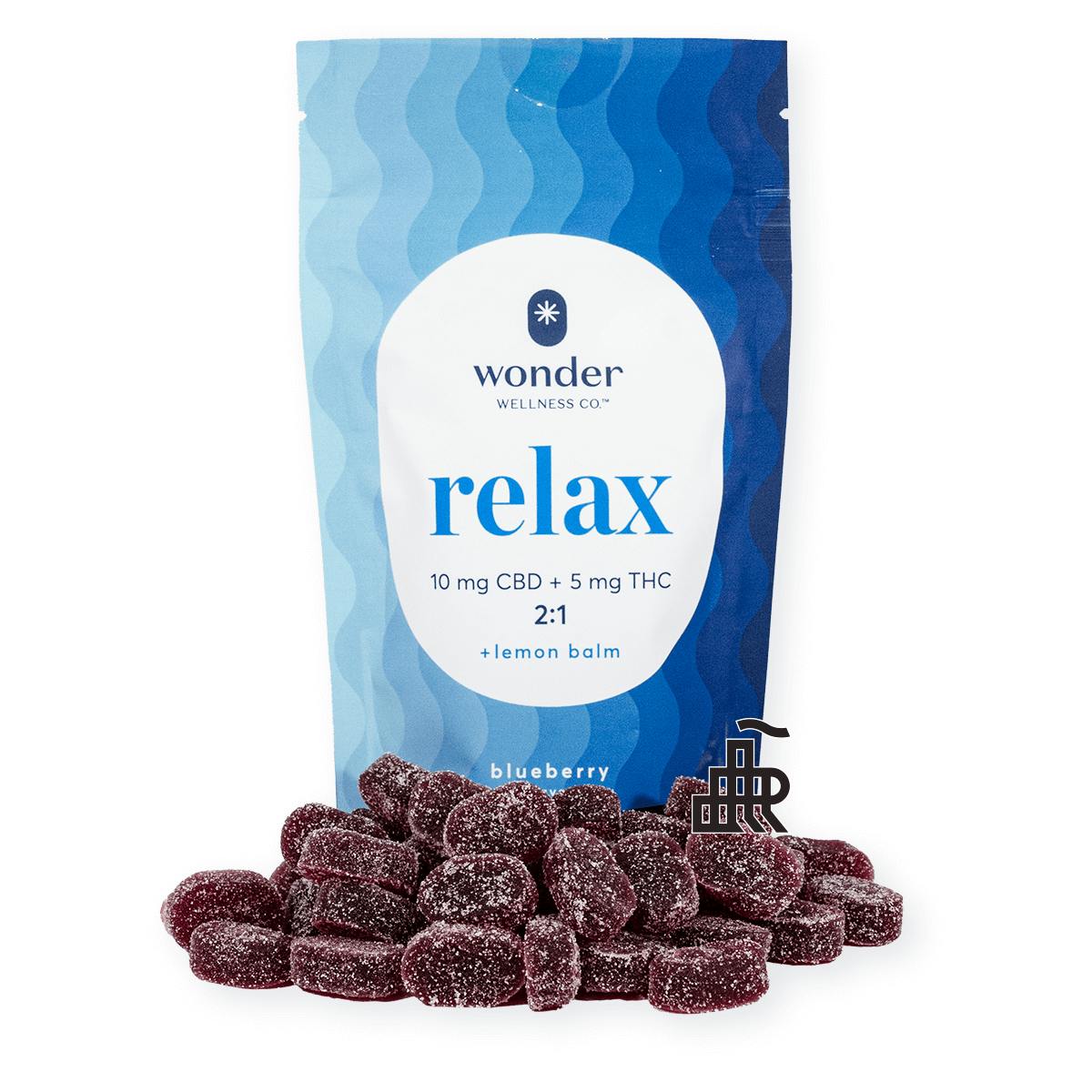 Photograph of product: Blueberry | Relax | 2:1 (Cbd:Thc) | 40pc