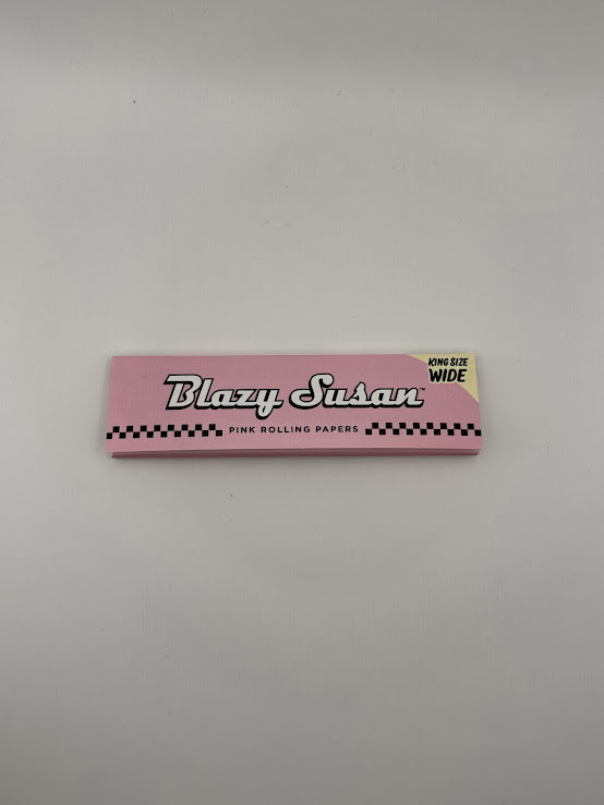 Photograph of product: Rolling Papers | Blazy Susan Pink King Size
