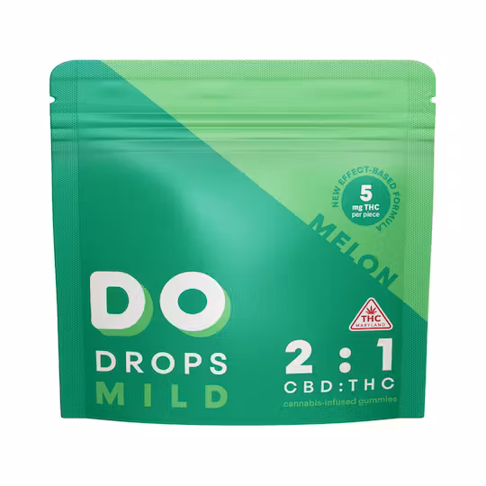 Photograph of product: DO Drops (100mg CBD:50mg TH-oui) Mild Melon 2:1