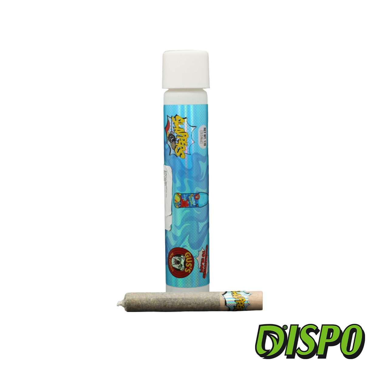 Photograph of product: Gus's Real Exotics - Blue Burstz Slapper 1.1G Donut