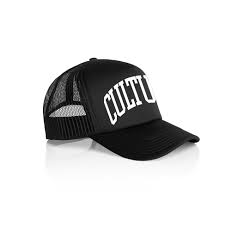 Photograph of product: Students - Black Mesh Trucker Hat - All Academics