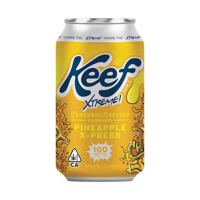 Photograph of product: Pineapple X-press | 100mg Soda