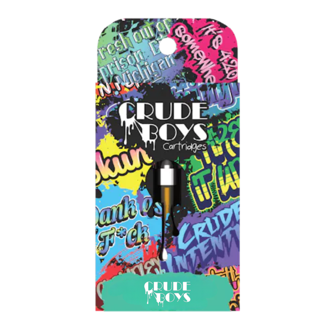 Photograph of Product: Crude Boys | Jack Herer Distillate Cartridge | 1g
