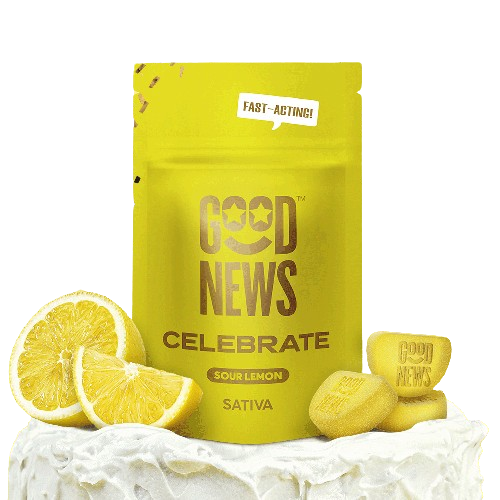 Photograph of product: Celebrate Lemon Sour ( S ) 20pk 100mg