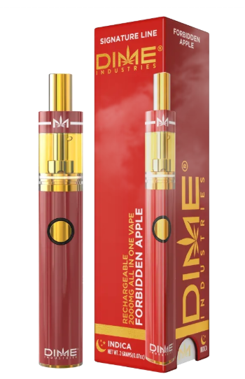 Photograph of product: Dime | Forbidden Apple | AIO Vape Pen | 2g