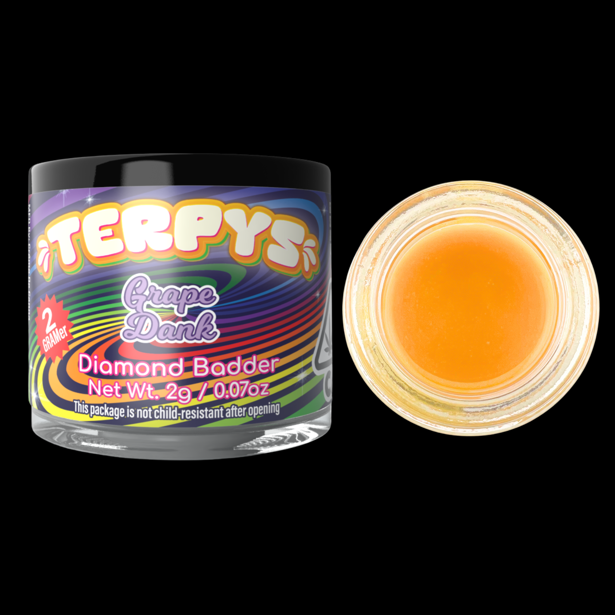 Photograph of product: Terpys: Grape Dank [2g]