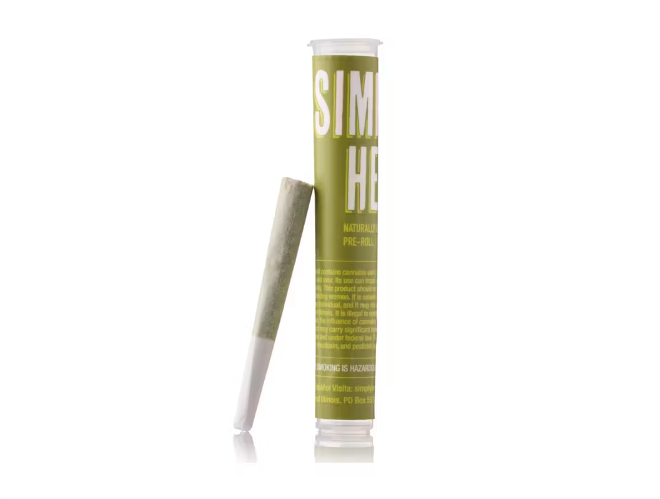 Photograph of product: Kush & Cream | 1g | Single Pre-Roll | Simply Herb