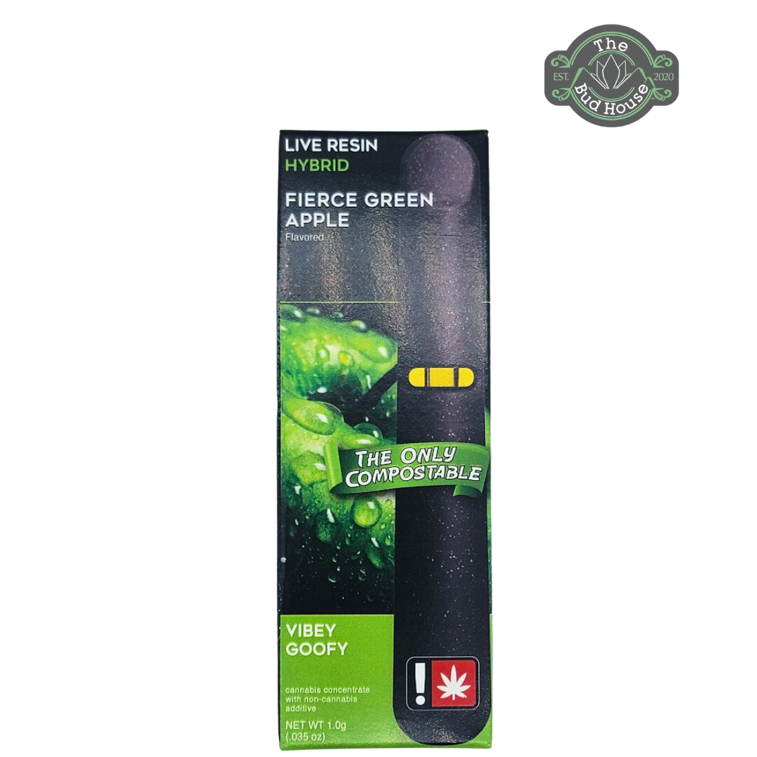 Photograph of product: Freshy 1g FIERCE GREEN APPLE FLAV-LR AIO