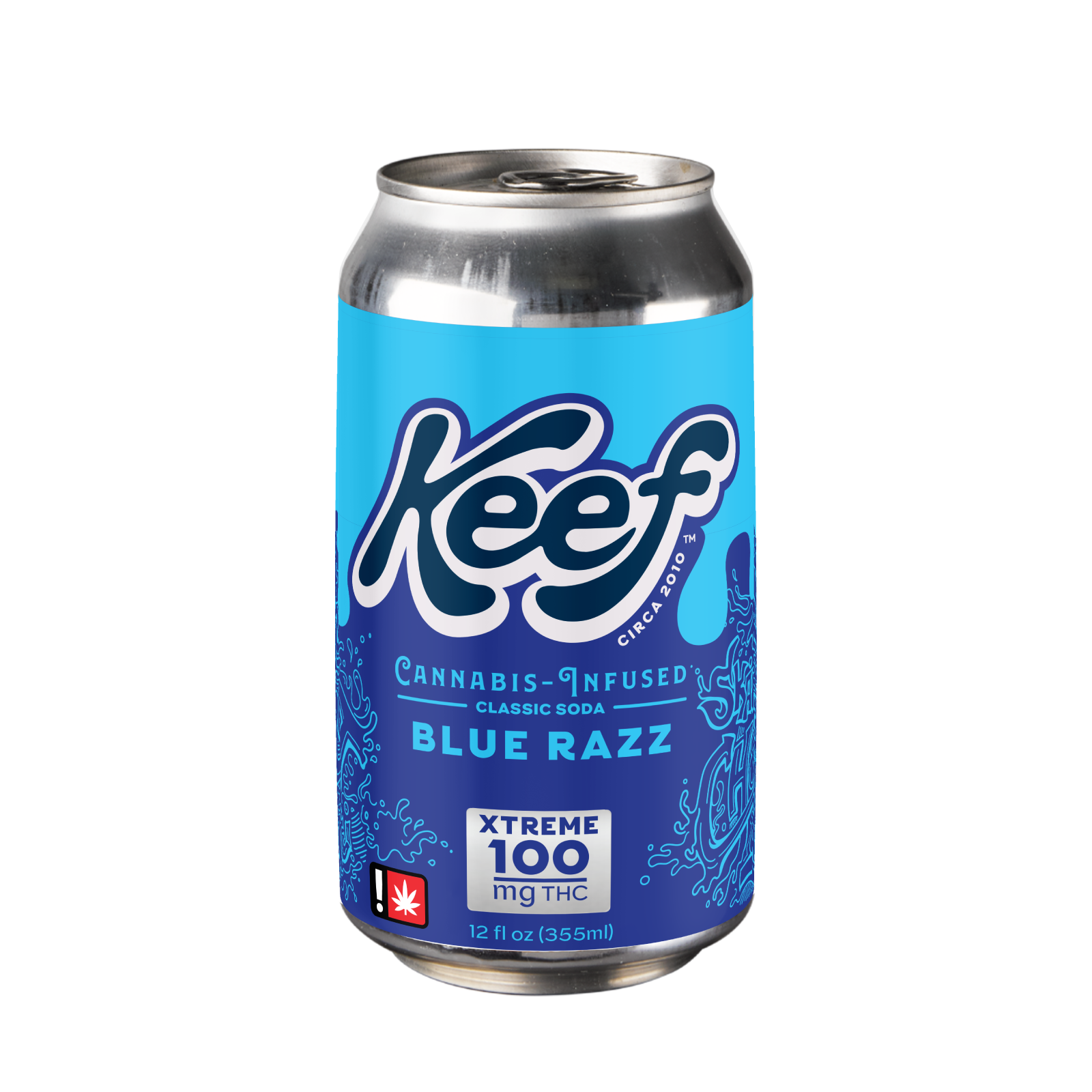 Photograph of Product: Pineapple X-press 100MG THC Soda