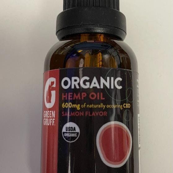 Photograph of product: Green Gruff Organic Hemp Oil Tincture