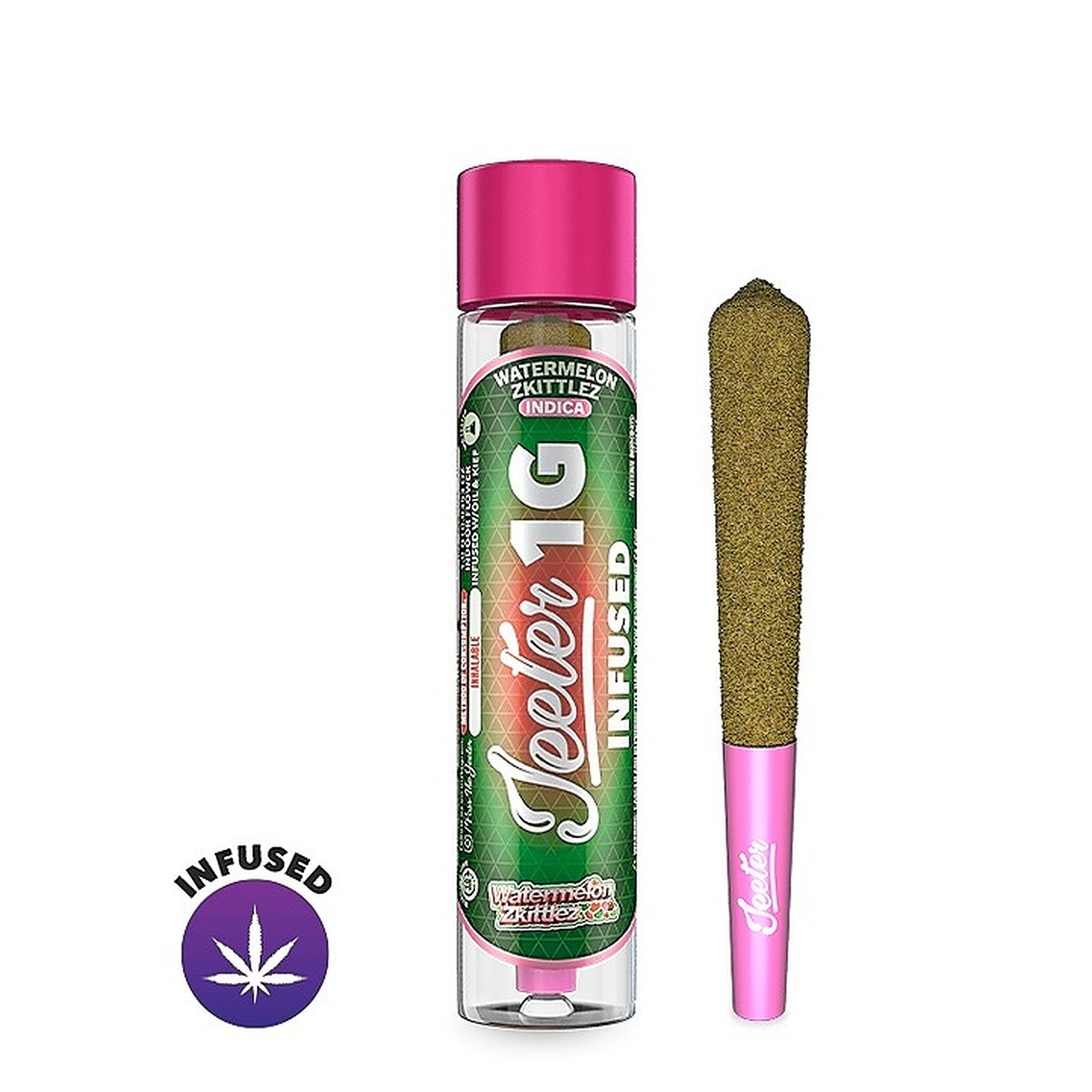 Photograph of product: 1g Infused Preroll (Watermelon Zktlz)