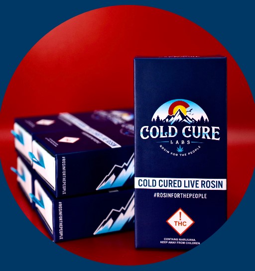 Photograph of product: Cold Cure Rosin Cart - Pie Hoe
