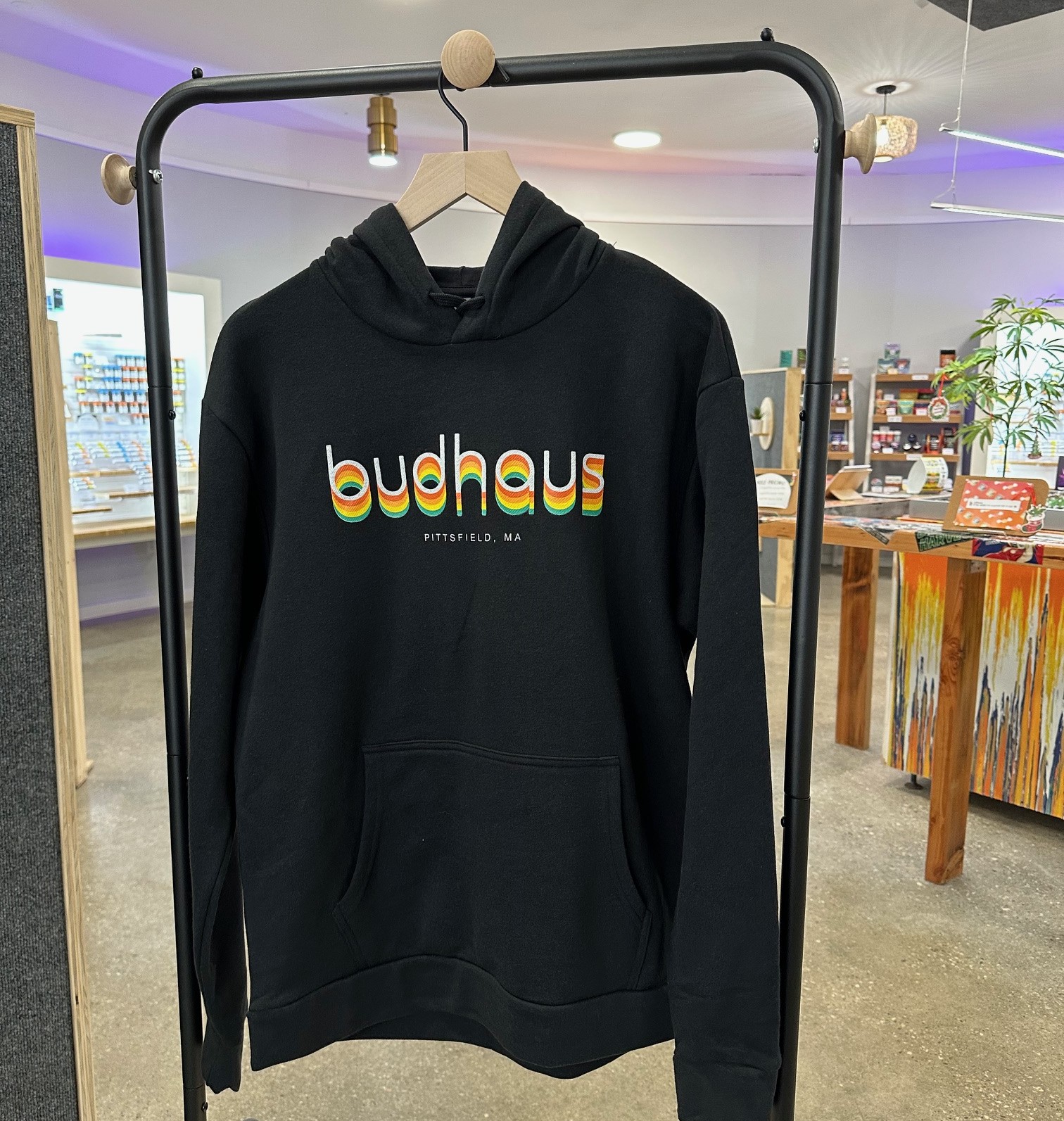 Photograph of product: Budhaus Logo (black) Sweatshirt - X-Large