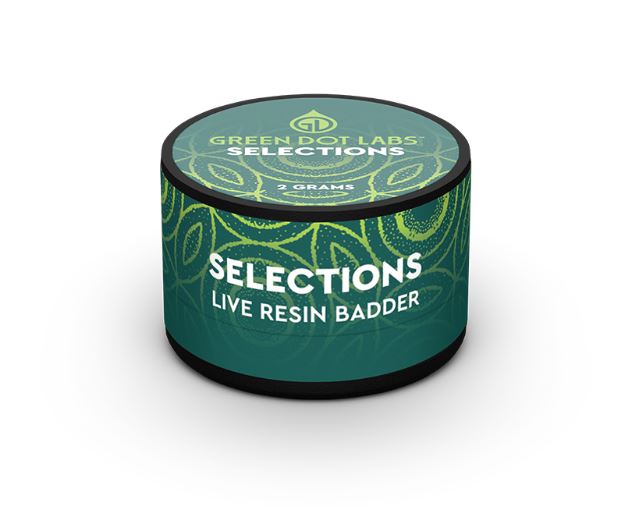 Photograph of product: Green Dot Labs Monet x (Bourbon Street x F.A.F.O.) Live Resin Badder 2g