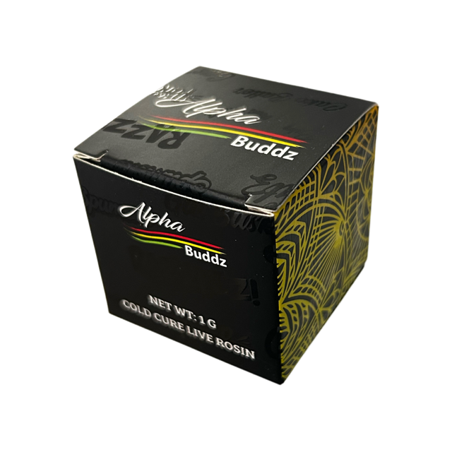 Photograph of product: Alpha Buddz | Rainbow Z | 1g | au chocolat Rosin
