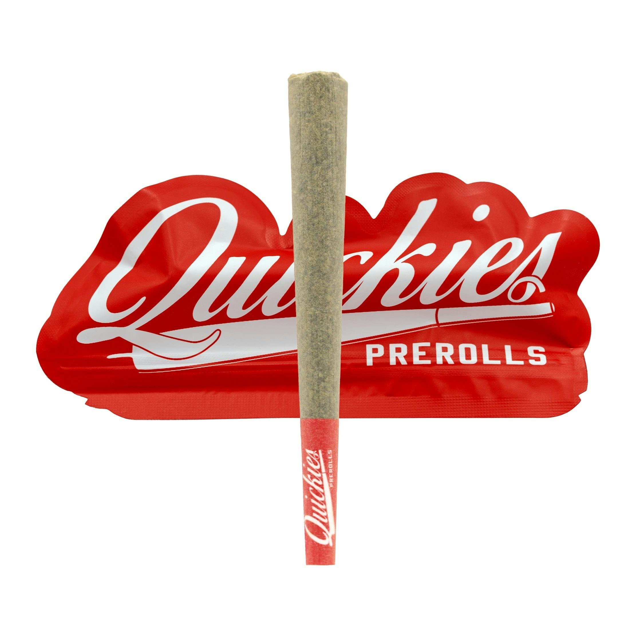 Photograph of Product: QUICKIES INDICA 1G PREROLL