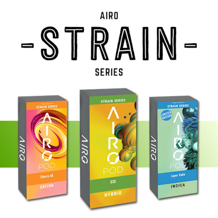 Photograph of product: Airo - Strain - Blackberry Cobbler