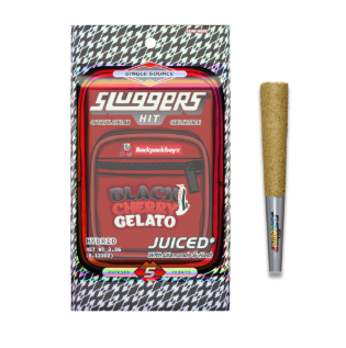 Photograph of product: BLACK CHERRY GELATO 5PK [au chocolat & DIAMOND INFUSED] 3.5G