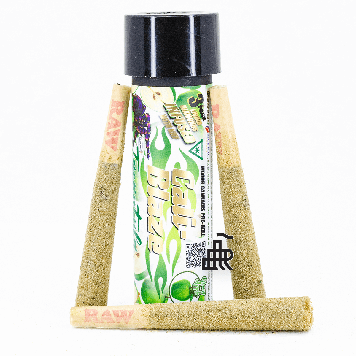 Photograph of product: Green Apple | Infused | Tarantula | 3pk