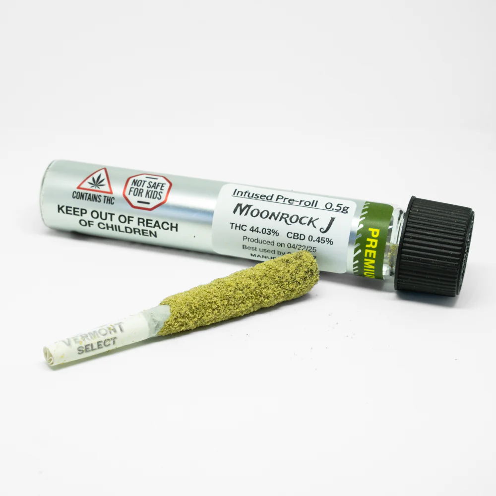 Photograph of product: Vermont Select - Moonrock Joint - 1x 0.5g Infused Pre-roll