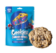 Photograph of product: Cookies edibles Berry Pie 100 mg