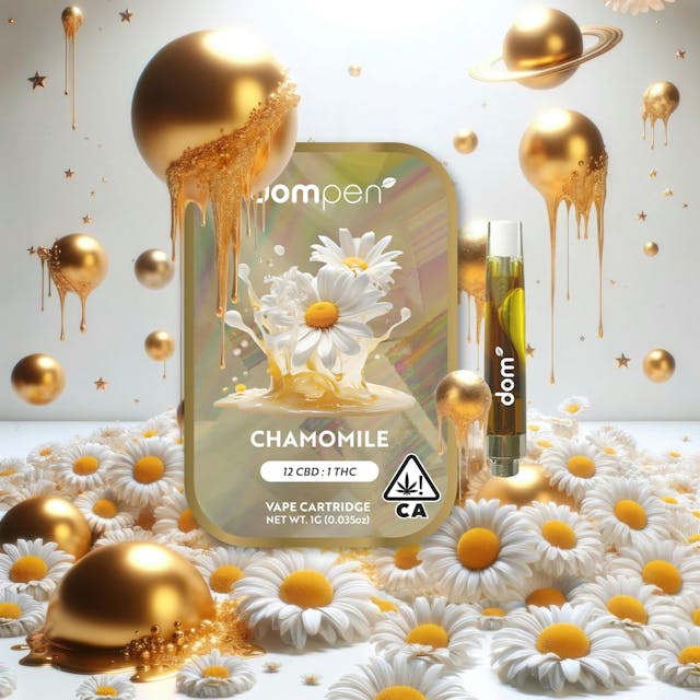 Photograph of product: Chamomile | CBD 12:1 | 1g Cartridge - 