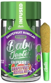 Photograph of product: Grapefruit Romulan [H] - Infused Baby Prerolls 5PK