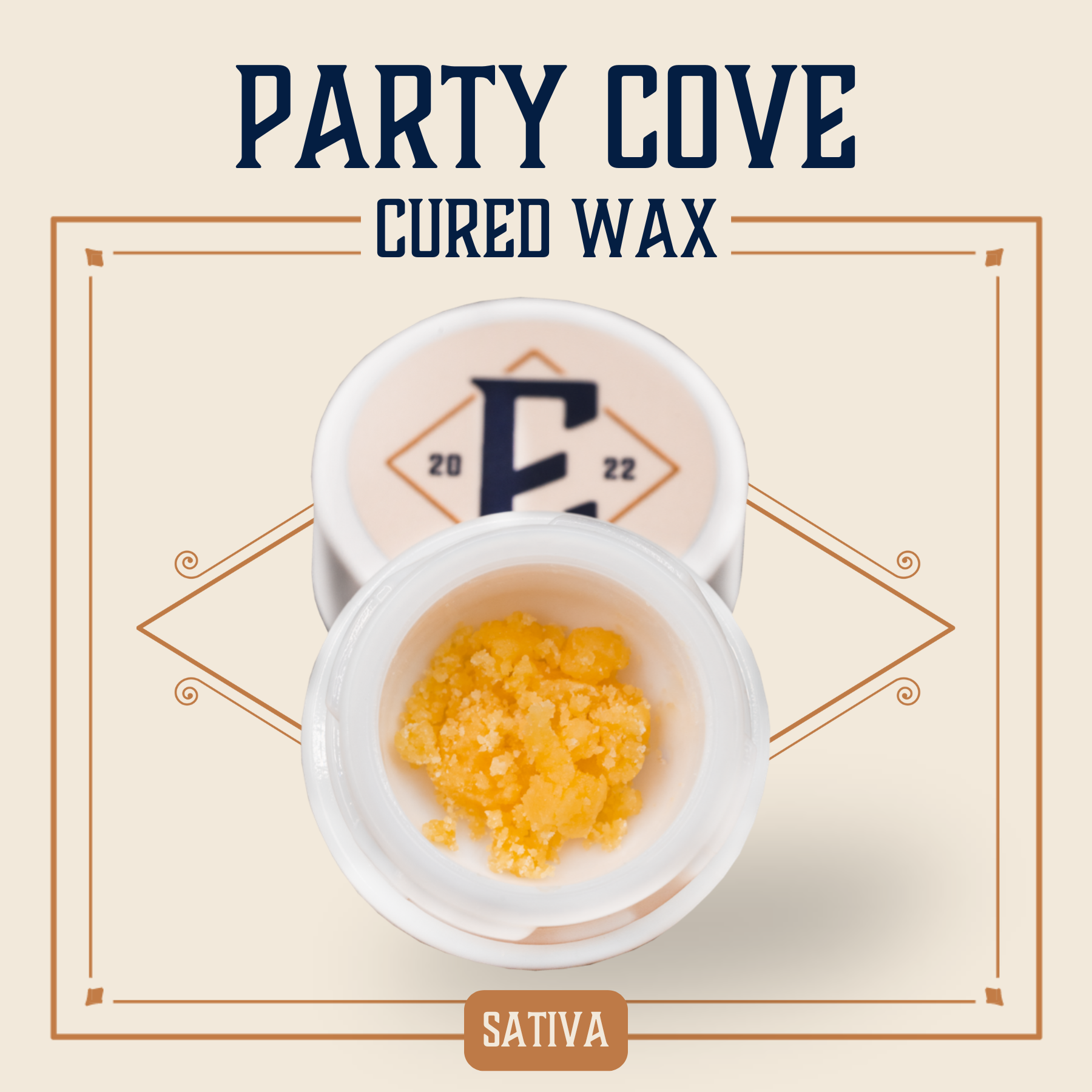 Photograph of product: Party Cove Cured Wax